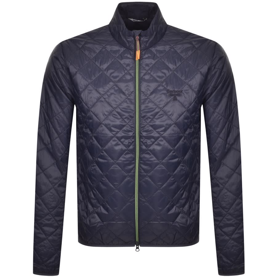 Alternative Image for ProductBarbour Beacon Karl Box Quilt Jacket Navy1